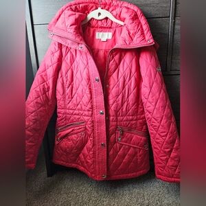 Michael Kora Quilted Pink Jacket